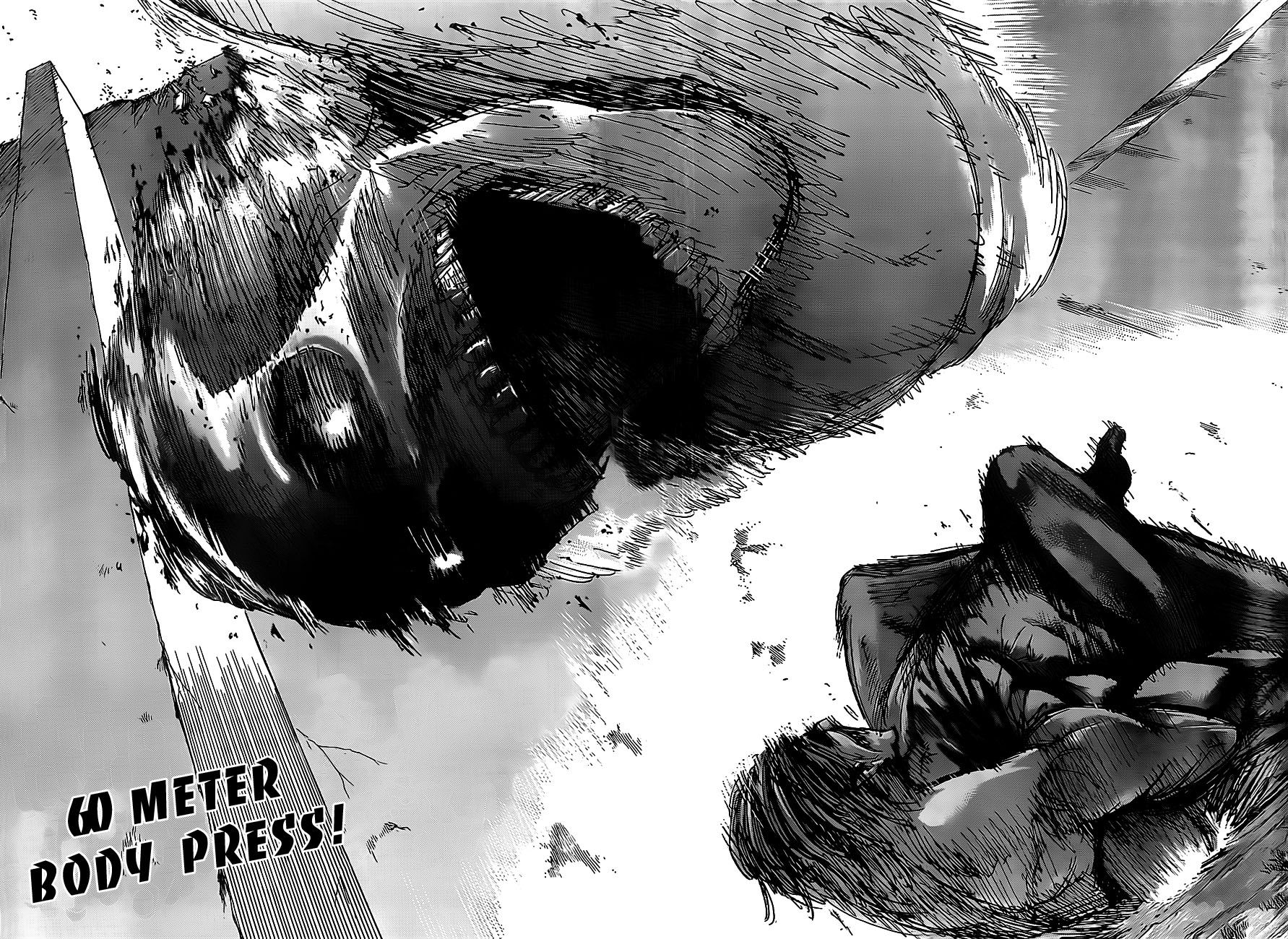 Attack on Titan manga, chapter 44, page 44 of 44