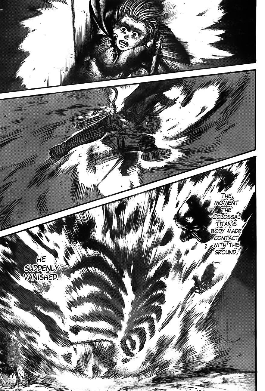 Attack on Titan manga, chapter 45, page 21 of 44