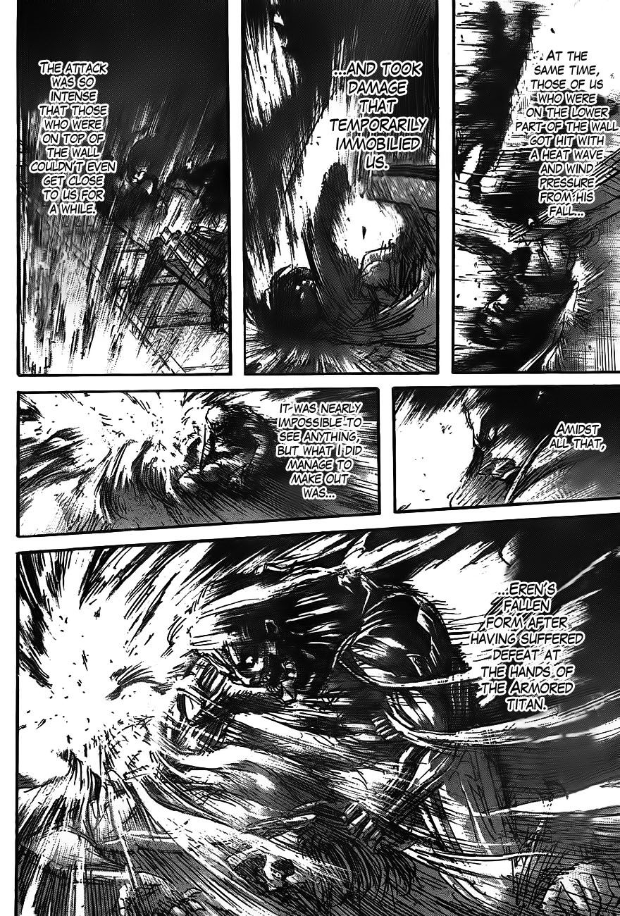 Attack on Titan manga, chapter 45, page 22 of 44