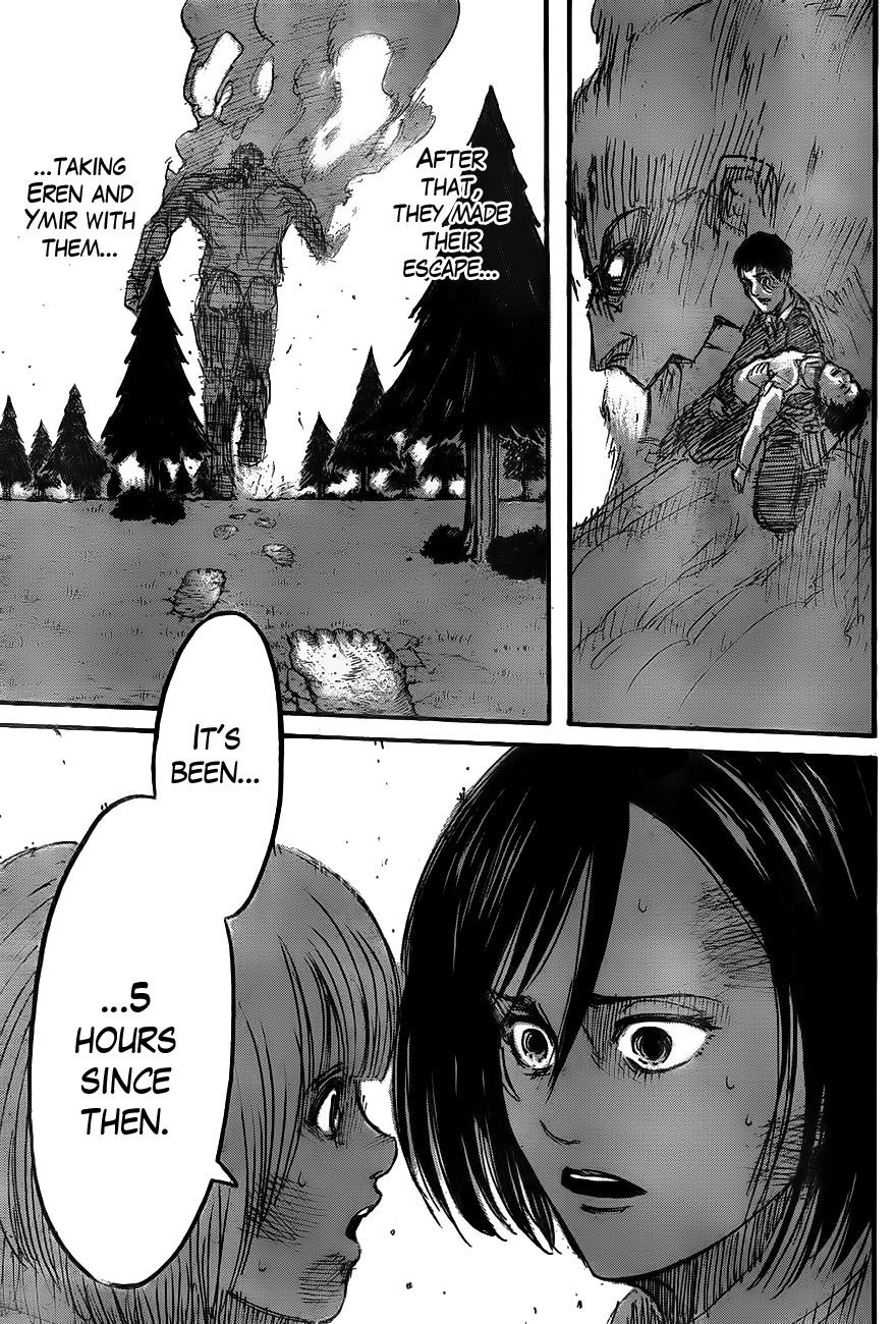 Attack on Titan manga, chapter 45, page 25 of 44
