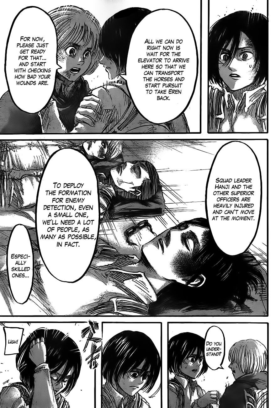Attack on Titan manga, chapter 45, page 27 of 44
