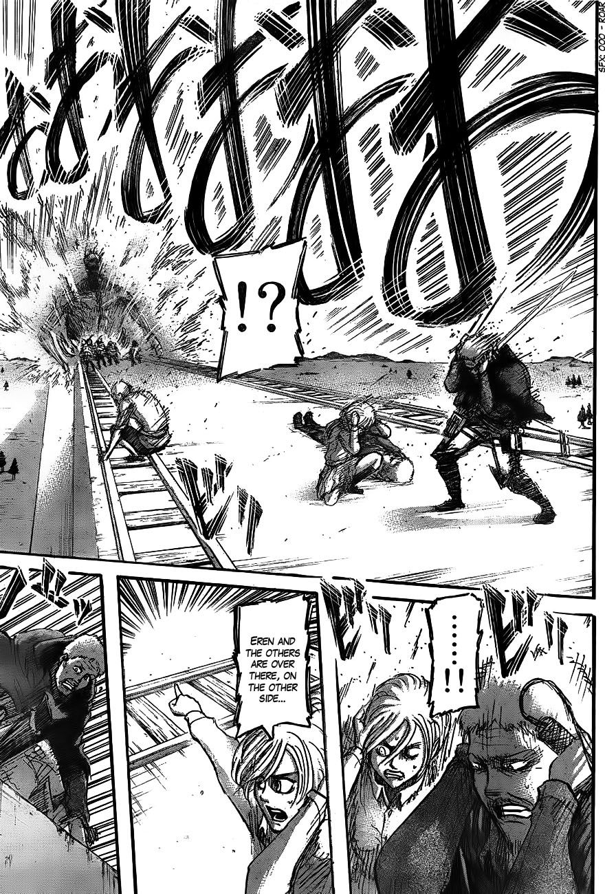 Attack on Titan manga, chapter 45, page 3 of 44