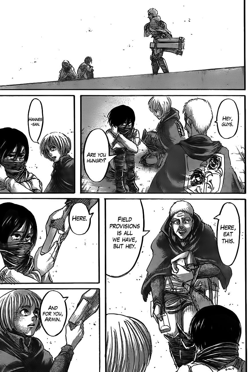 Attack on Titan manga, chapter 45, page 31 of 44