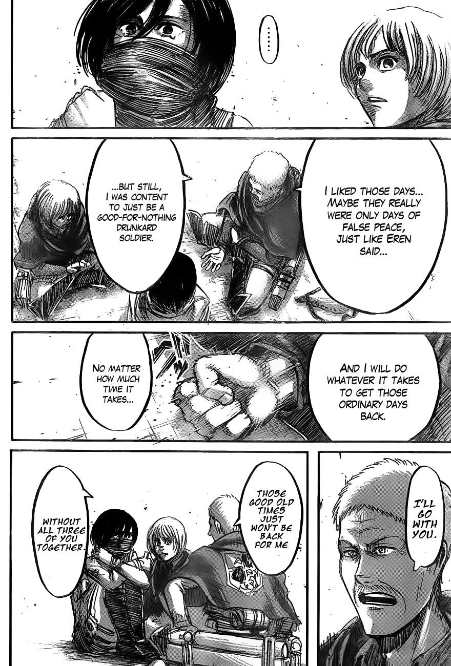 Attack on Titan manga, chapter 45, page 36 of 44