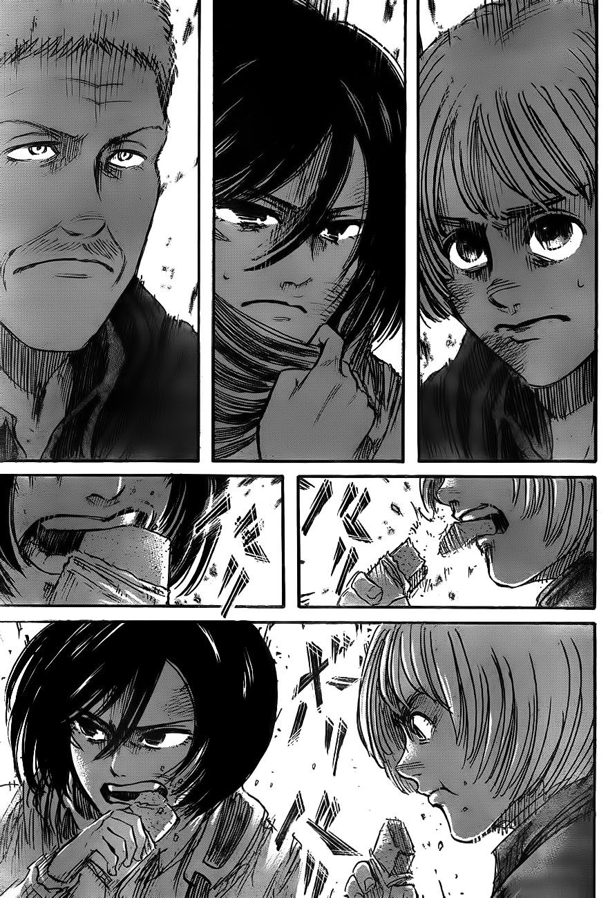 Attack on Titan manga, chapter 45, page 37 of 44