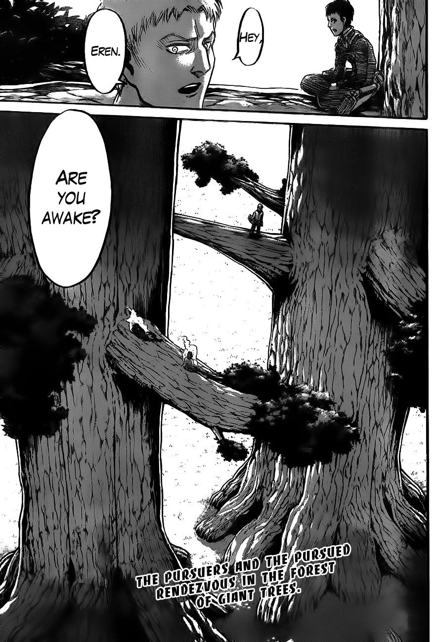 Attack on Titan manga, chapter 45, page 44 of 44