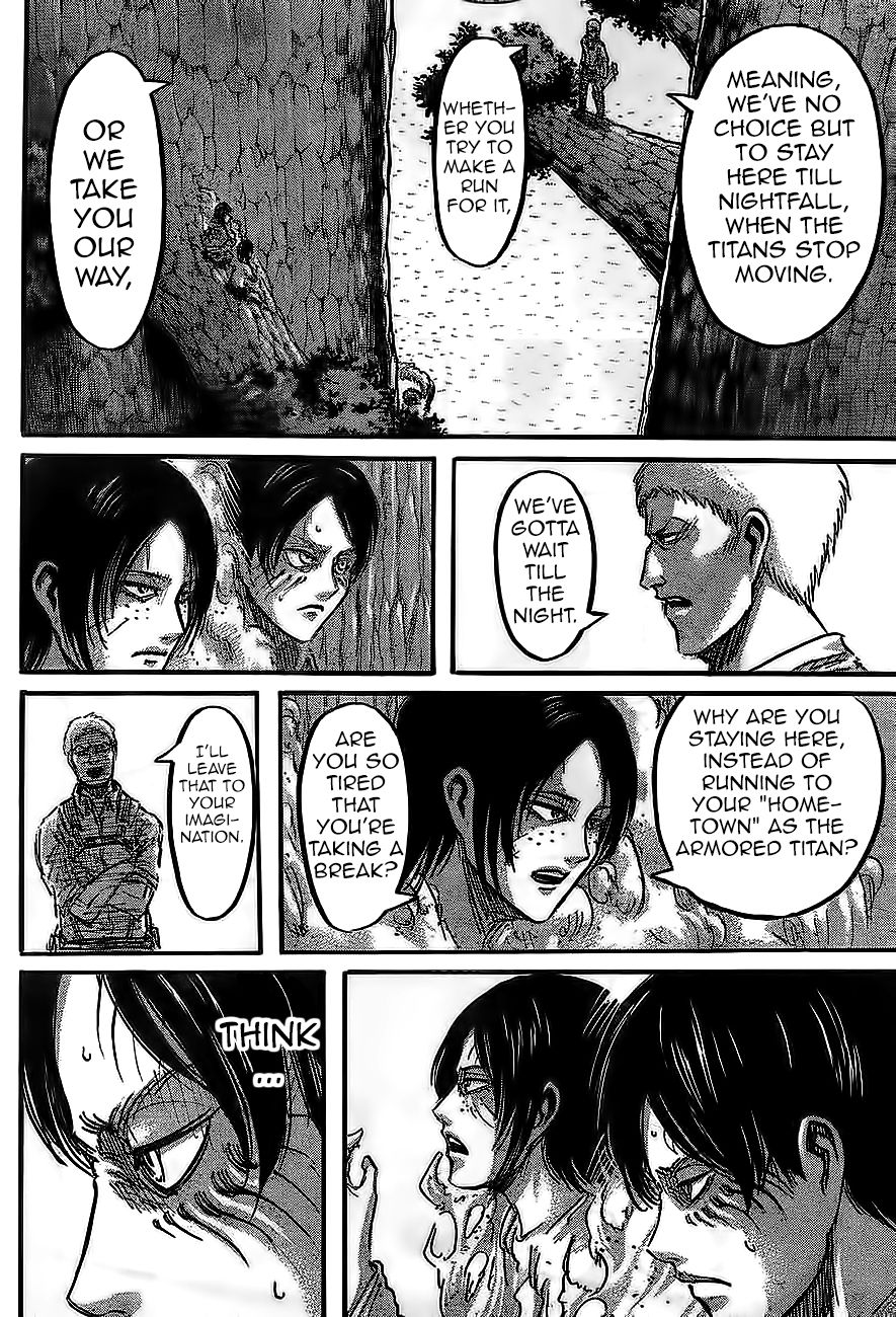 Attack on Titan manga, chapter 46, page 12 of 45