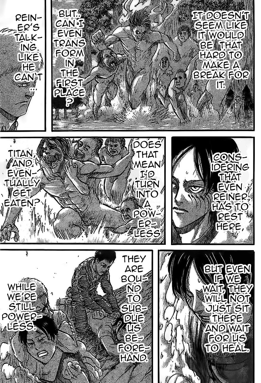 Attack on Titan manga, chapter 46, page 13 of 45