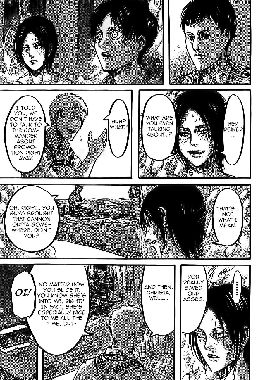 Attack on Titan manga, chapter 46, page 19 of 45