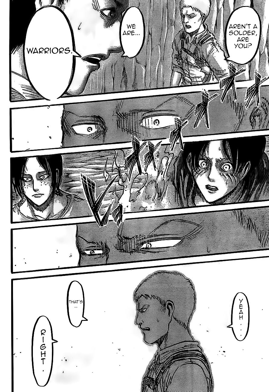 Attack on Titan manga, chapter 46, page 22 of 45