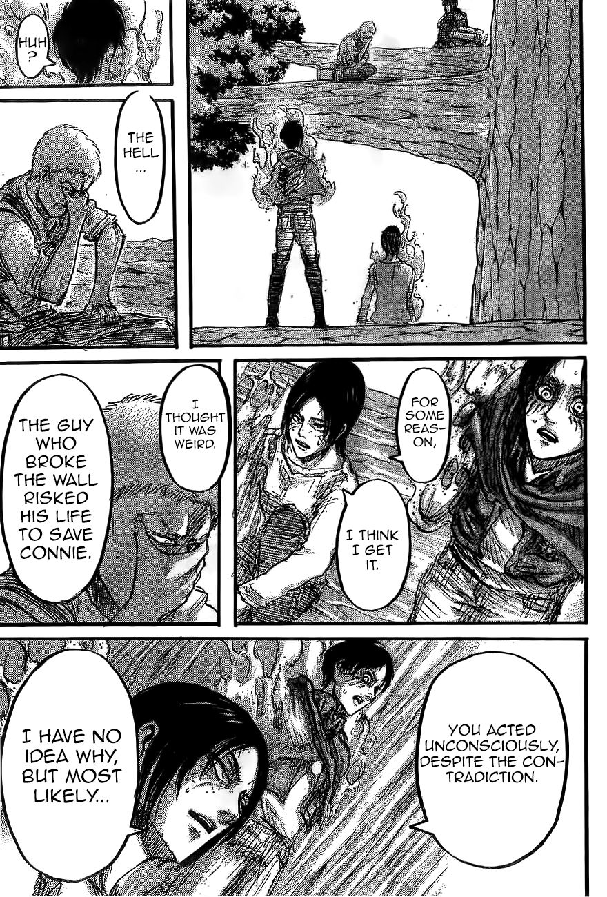 Attack on Titan manga, chapter 46, page 23 of 45
