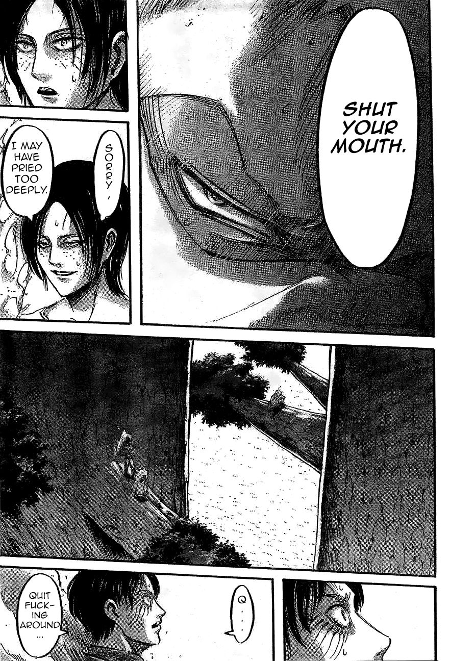 Attack on Titan manga, chapter 46, page 25 of 45