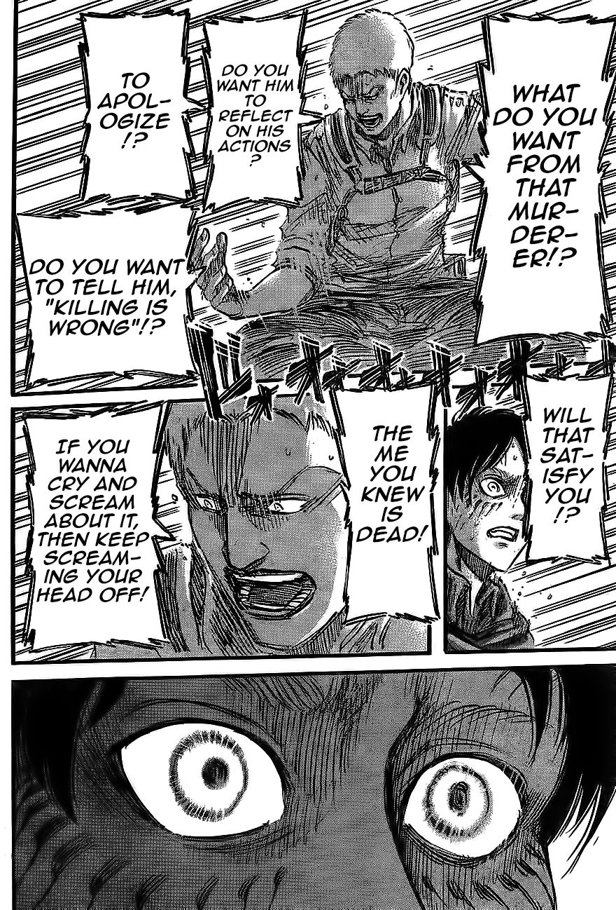 Attack on Titan manga, chapter 46, page 32 of 45