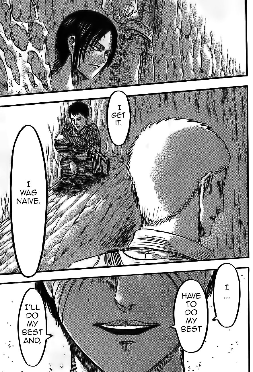 Attack on Titan manga, chapter 46, page 33 of 45