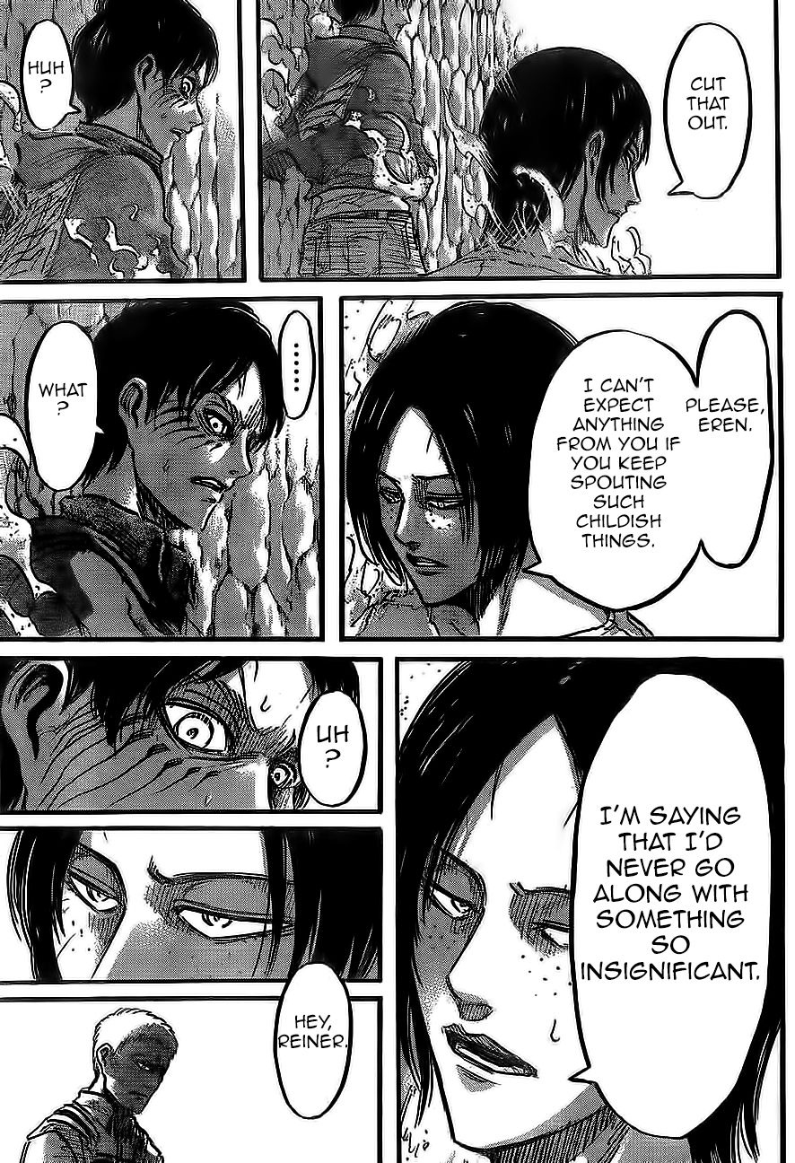 Attack on Titan manga, chapter 46, page 35 of 45