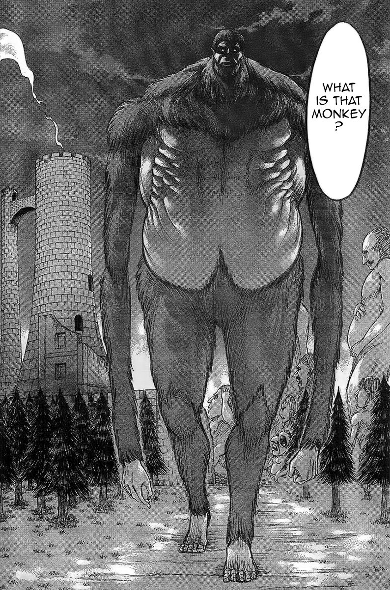 Attack on Titan manga, chapter 46, page 36 of 45
