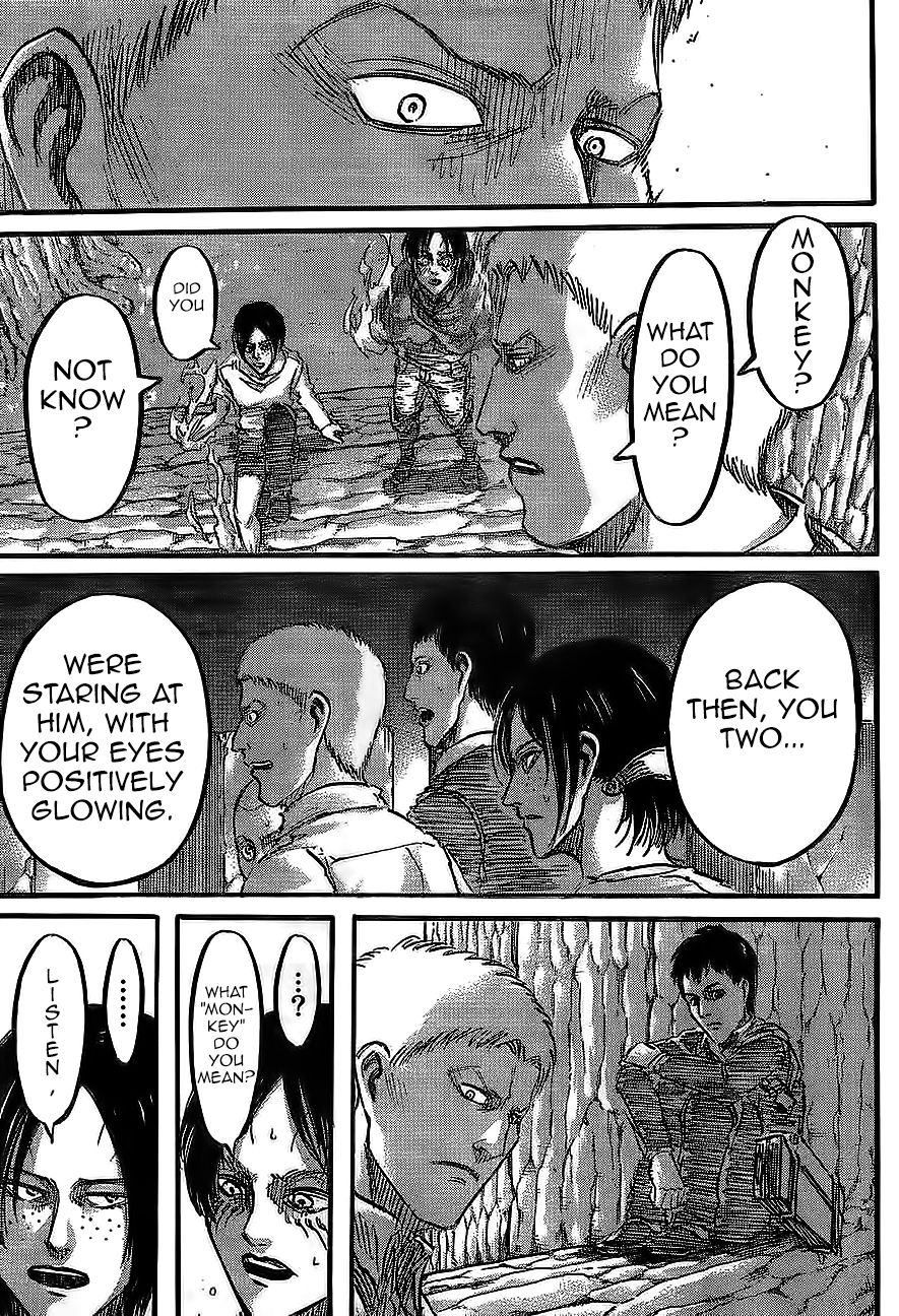 Attack on Titan manga, chapter 46, page 37 of 45