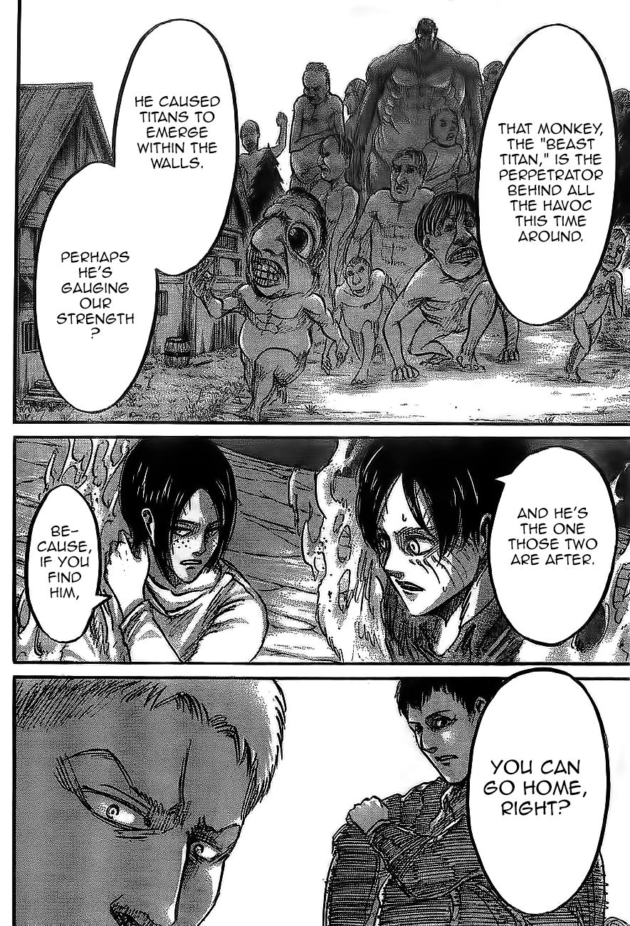 Attack on Titan manga, chapter 46, page 38 of 45