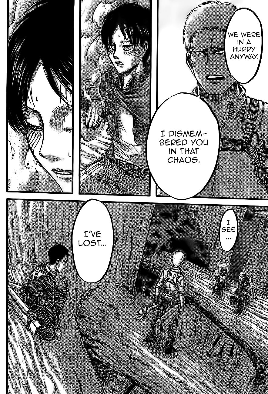 Attack on Titan manga, chapter 46, page 4 of 45