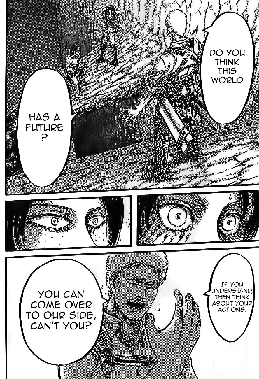 Attack on Titan manga, chapter 46, page 40 of 45