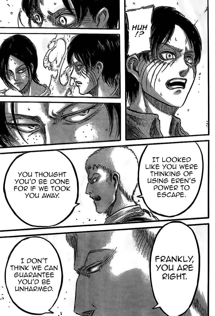 Attack on Titan manga, chapter 46, page 43 of 45