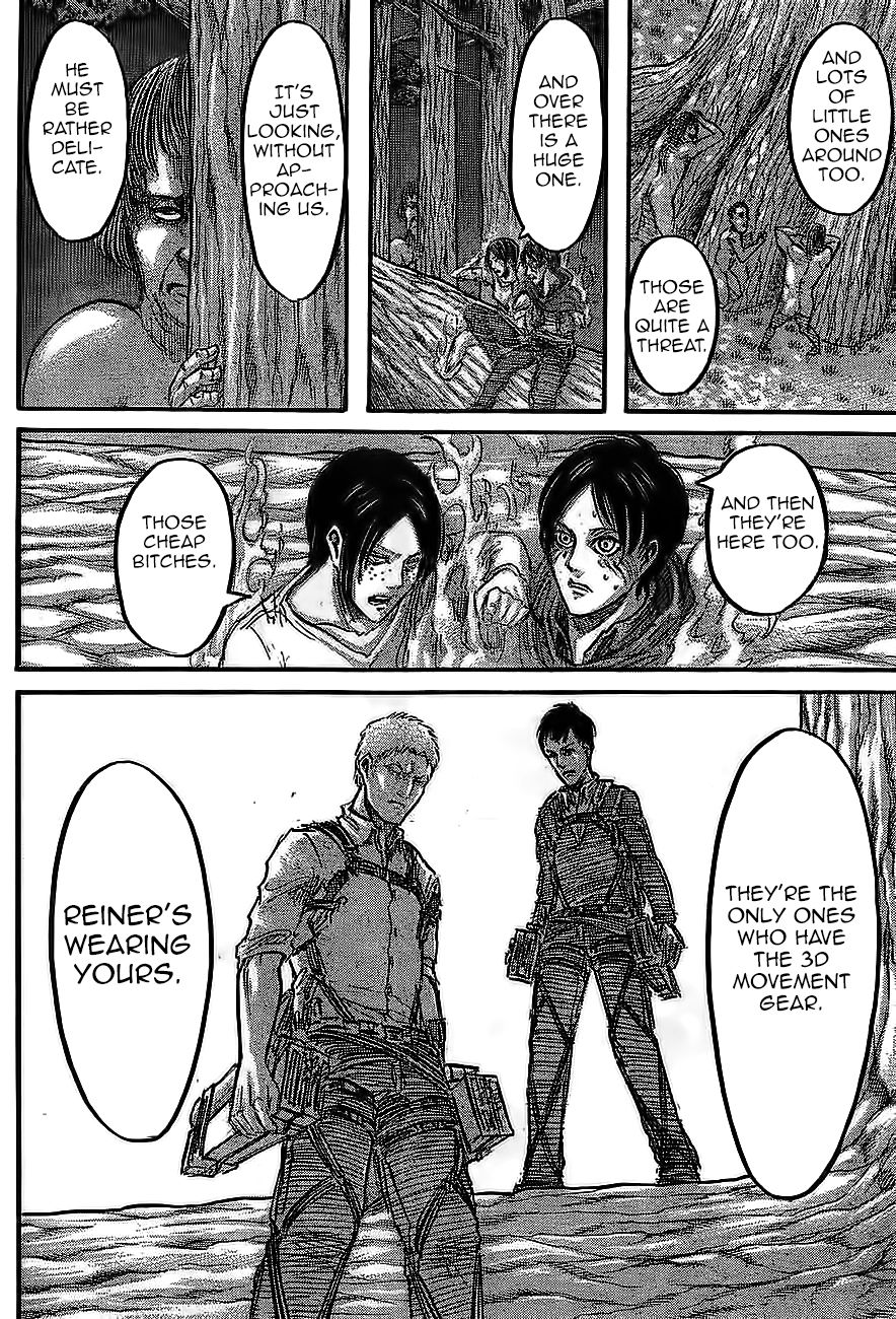 Attack on Titan manga, chapter 46, page 8 of 45