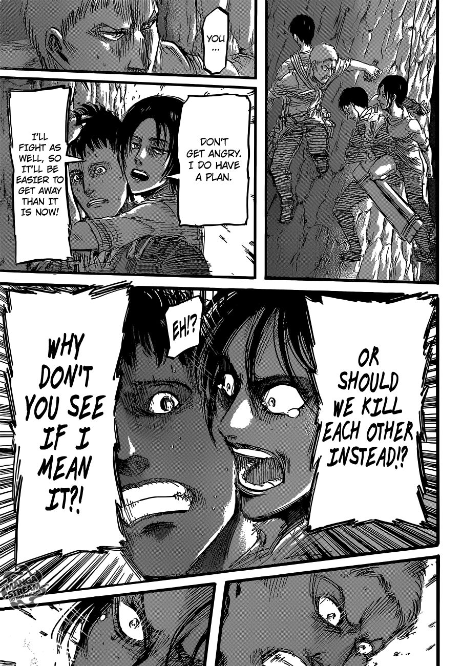 Attack on Titan manga, chapter 47, page 28 of 49
