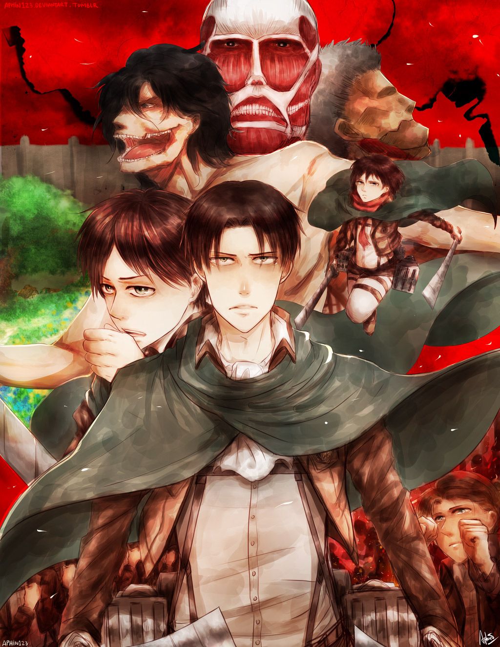 Attack on Titan manga, chapter 47, page 3 of 49