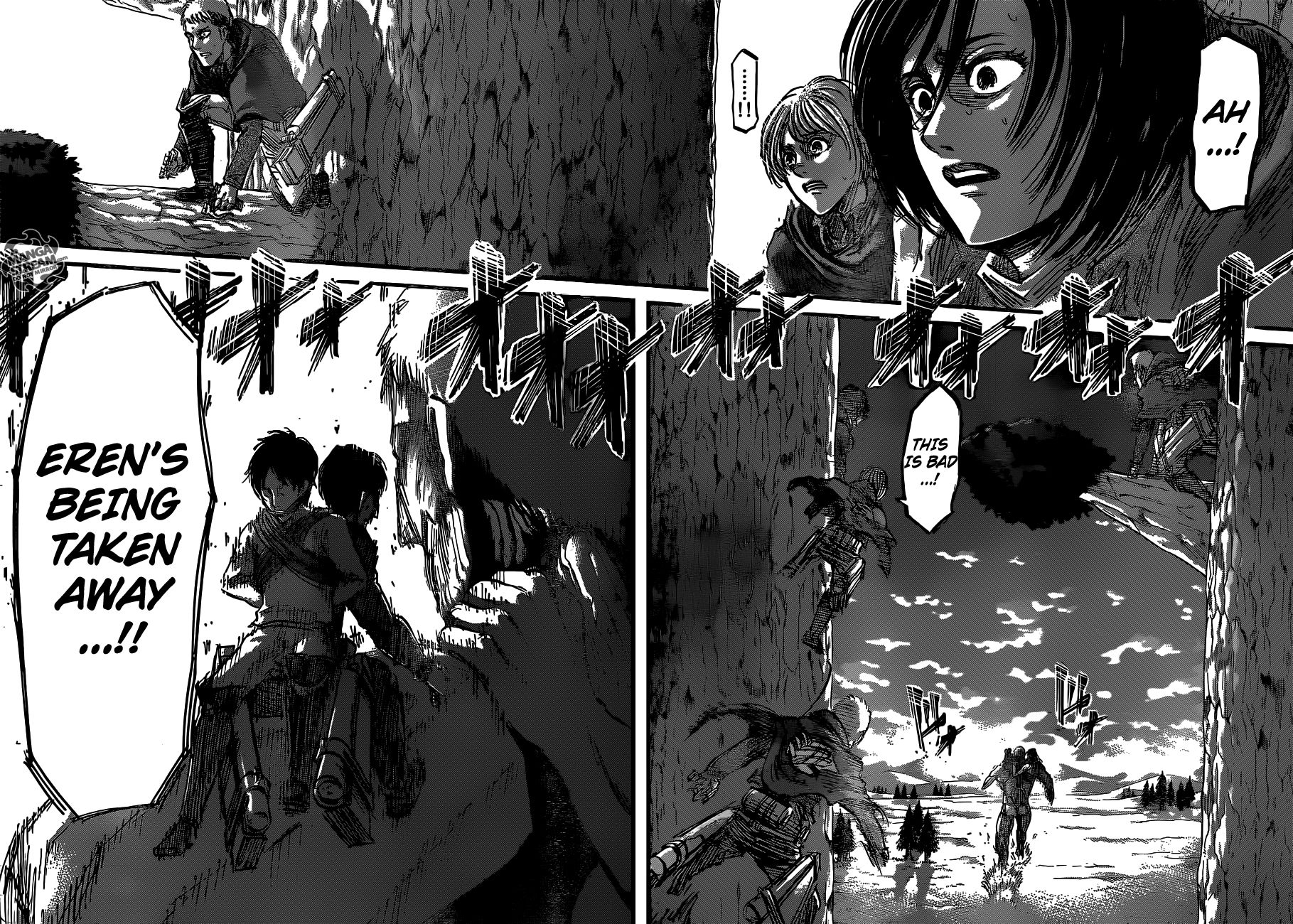 Attack on Titan manga, chapter 47, page 45 of 49