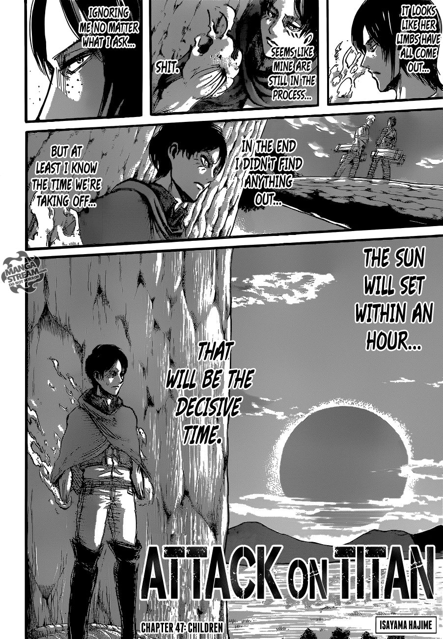 Attack on Titan manga, chapter 47, page 5 of 49