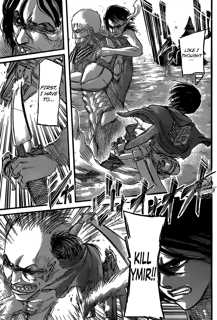 Attack on Titan manga, chapter 48, page 32 of 50