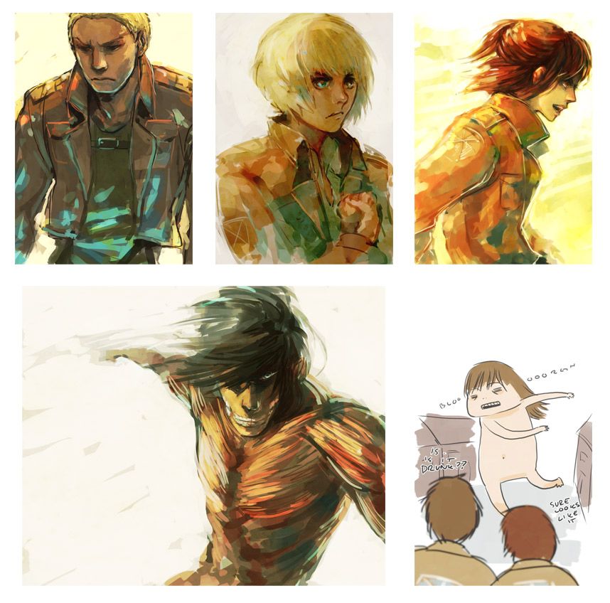 Attack on Titan manga, chapter 48, page 50 of 50