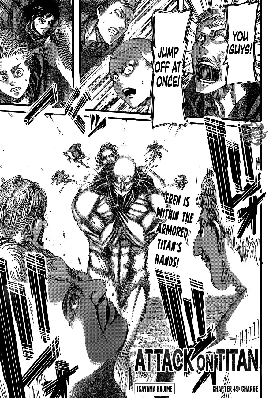 Attack on Titan Chapter 49 page 1 - Chapter 49