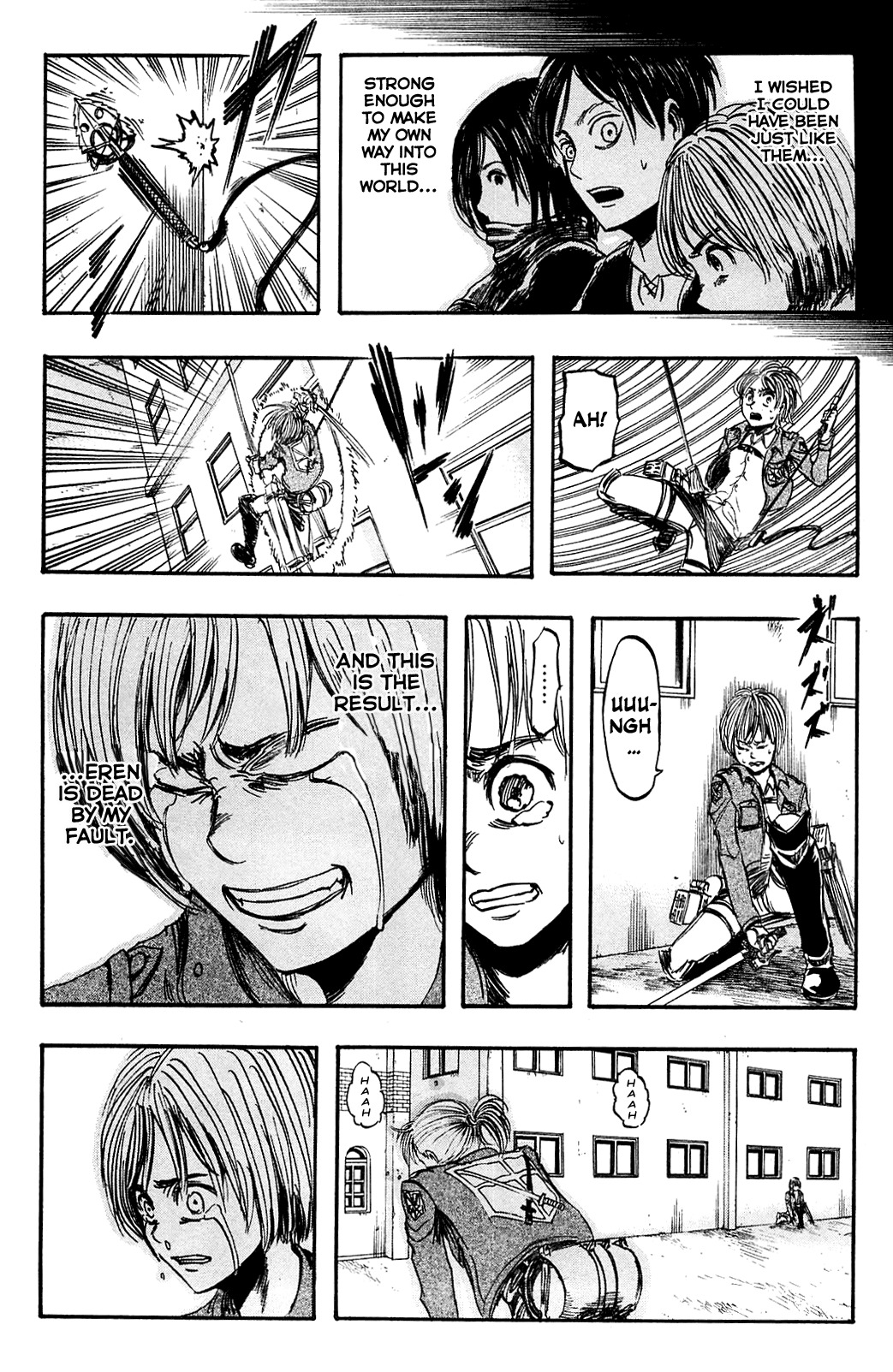 Attack on Titan Chapter 5 page 22 - Chapter 5: Episode 5