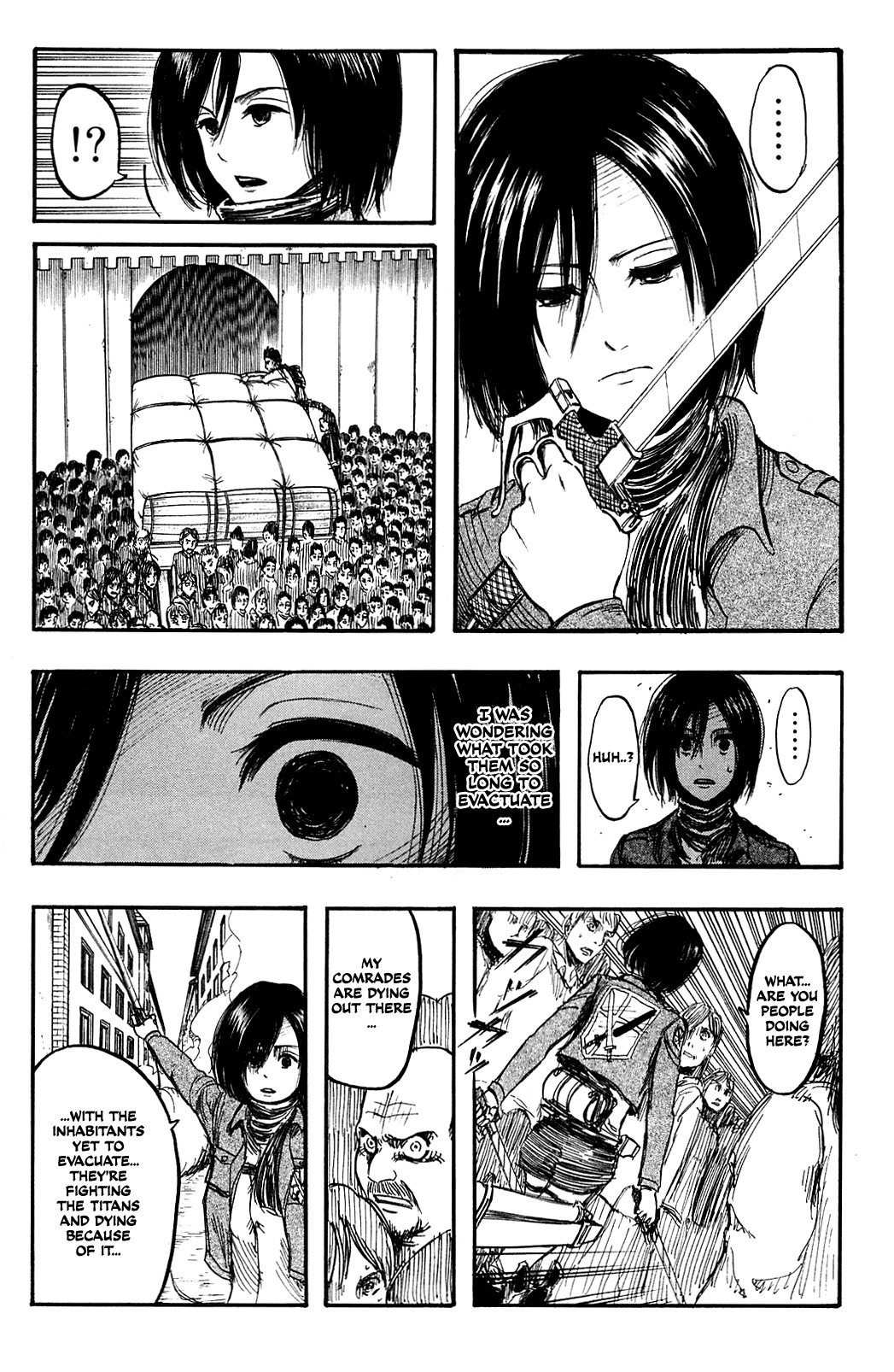 Attack on Titan Chapter 5 page 32 - Chapter 5: Episode 5