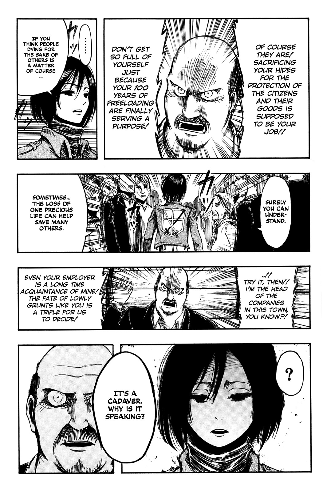 Attack on Titan Chapter 5 page 33 - Chapter 5: Episode 5