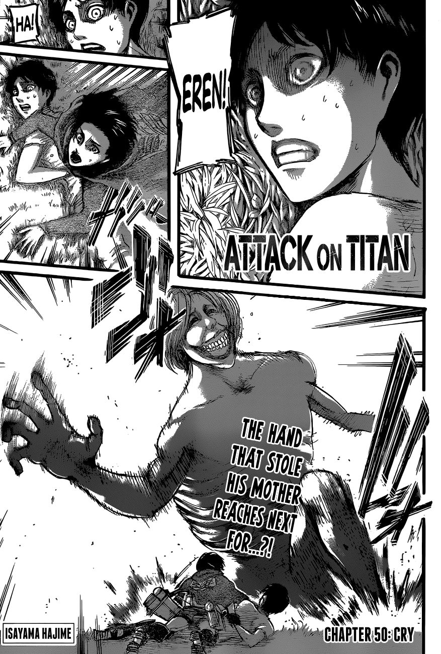 Attack on Titan Chapter 50 page 8 - Chapter 50