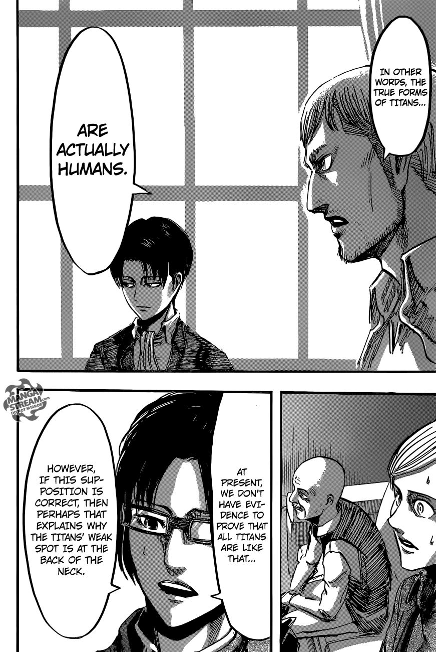 Attack on Titan Chapter 51 page 33 - Chapter 51