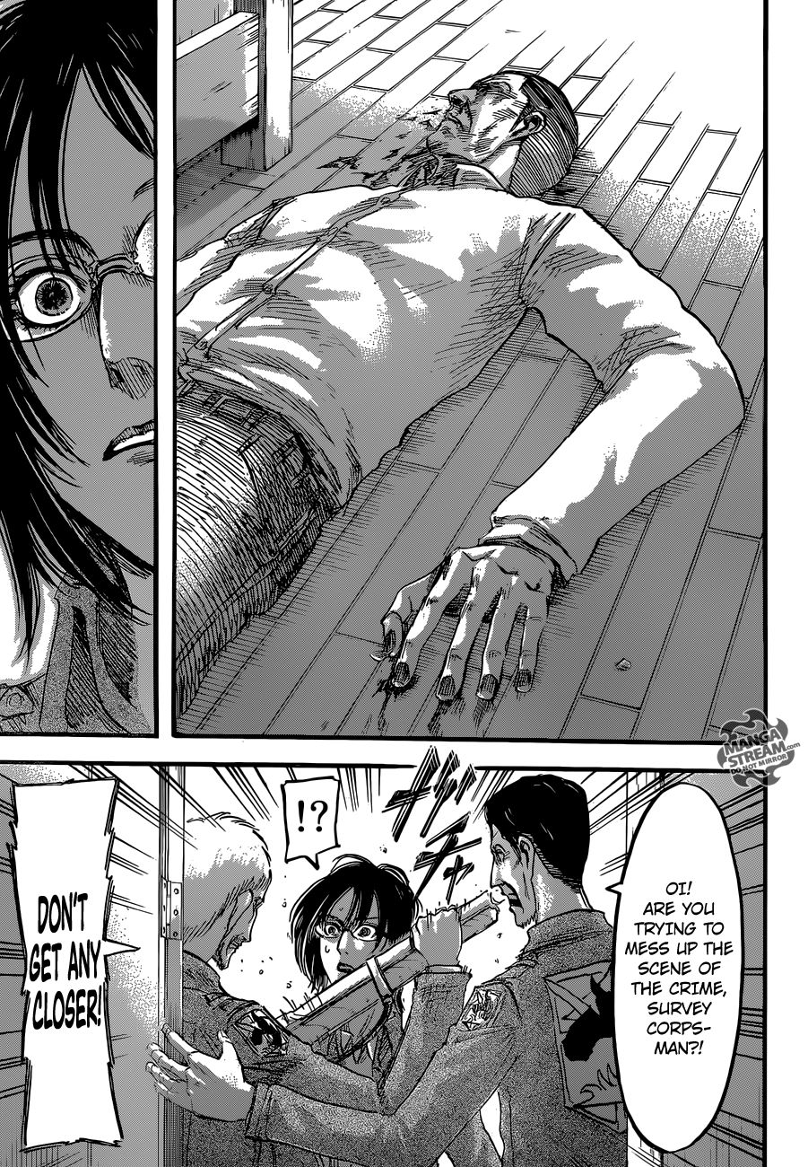 Attack on Titan manga, chapter 52, page 12 of 46