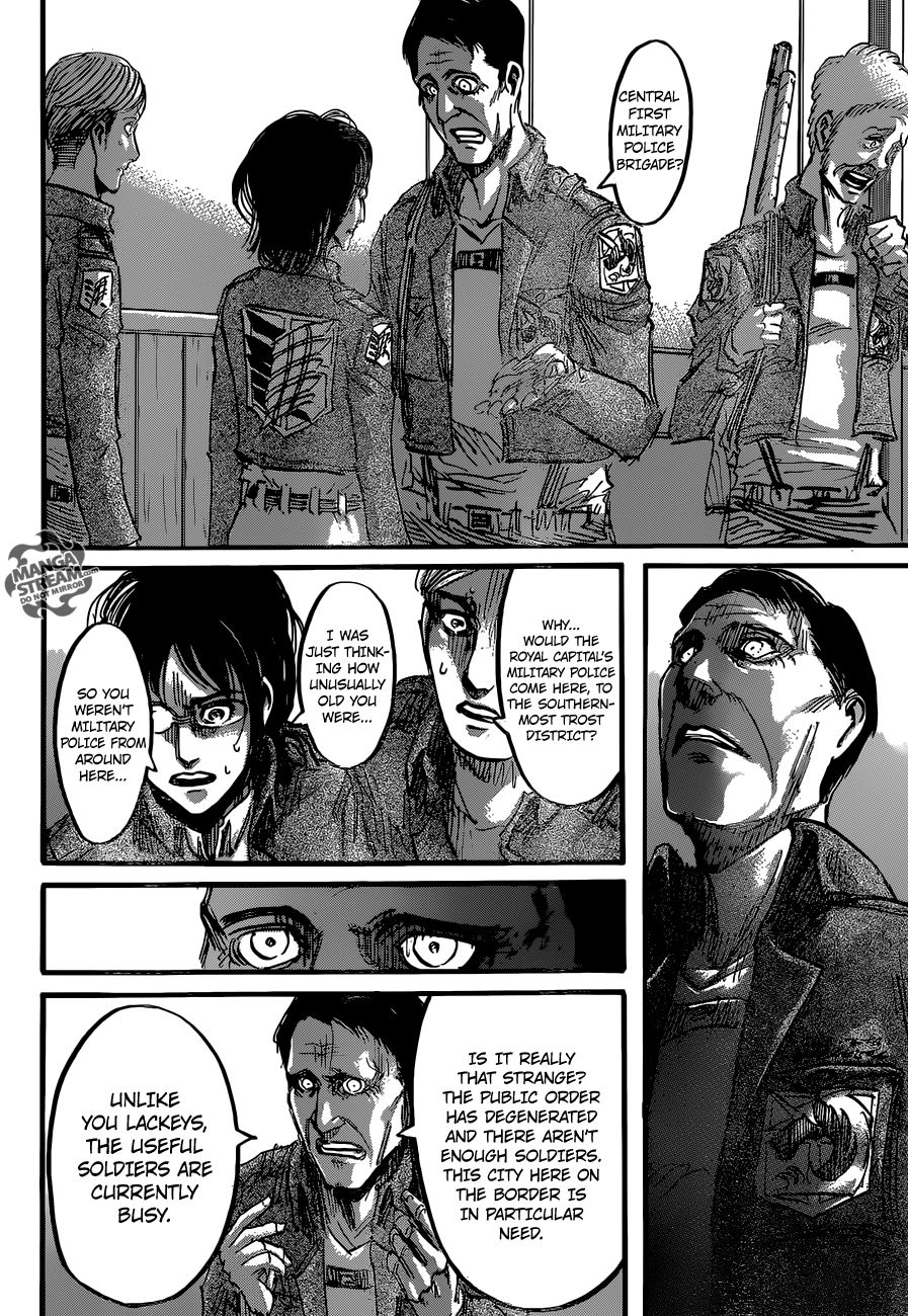 Attack on Titan manga, chapter 52, page 17 of 46