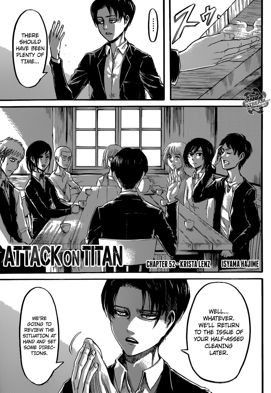 Attack on Titan manga, chapter 52, page 2 of 46