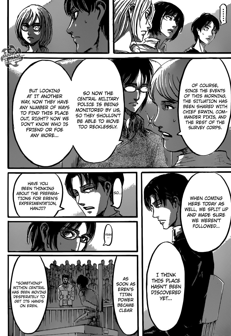 Attack on Titan manga, chapter 52, page 25 of 46