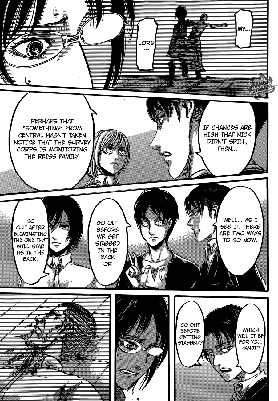 Attack on Titan manga, chapter 52, page 28 of 46