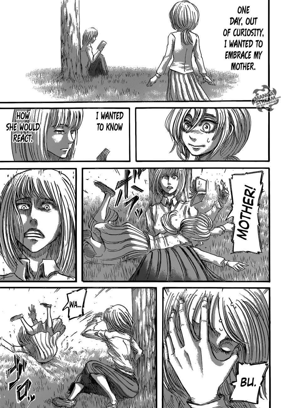 Attack on Titan manga, chapter 52, page 36 of 46