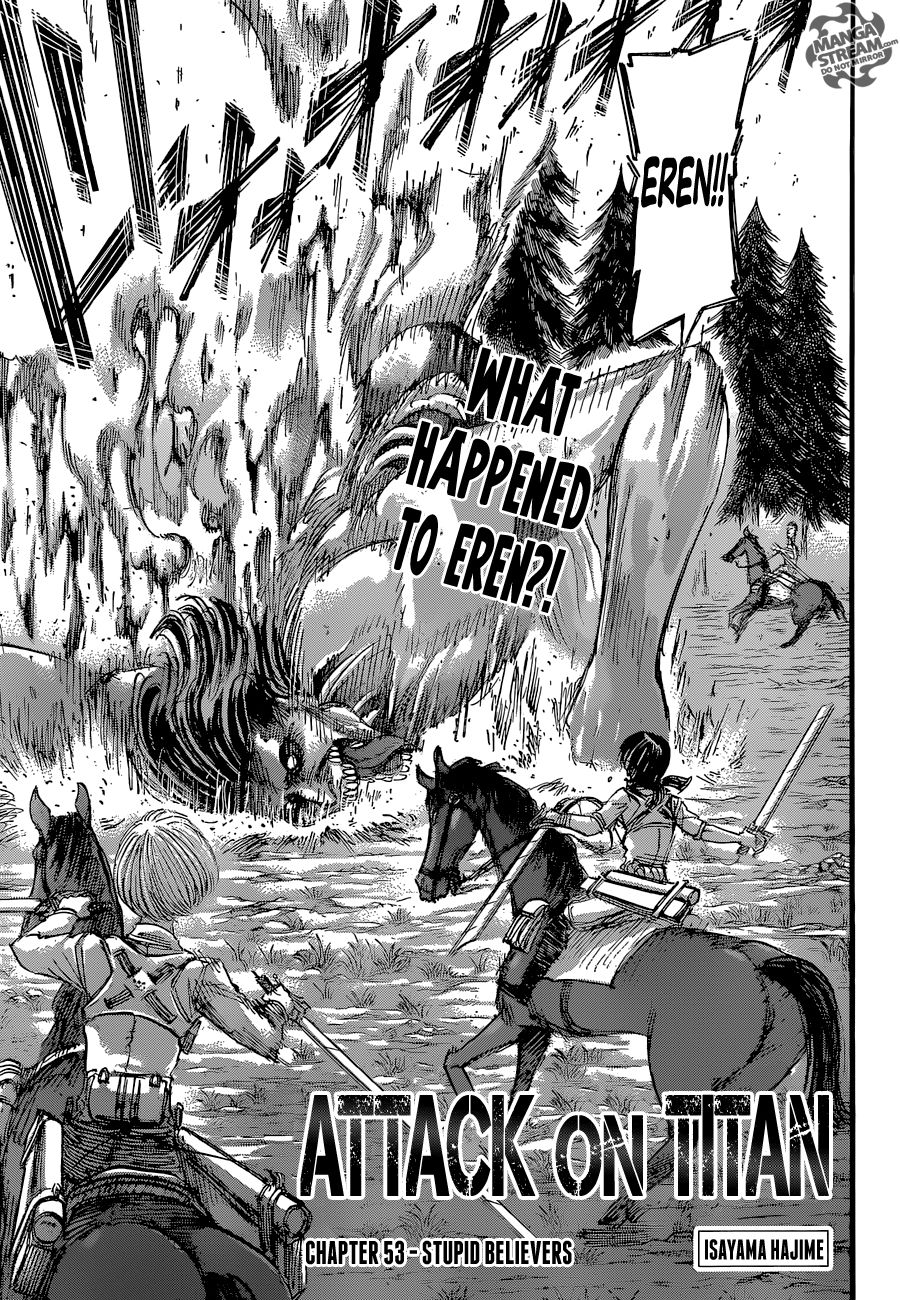 Attack on Titan manga, chapter 53, page 1 of 46