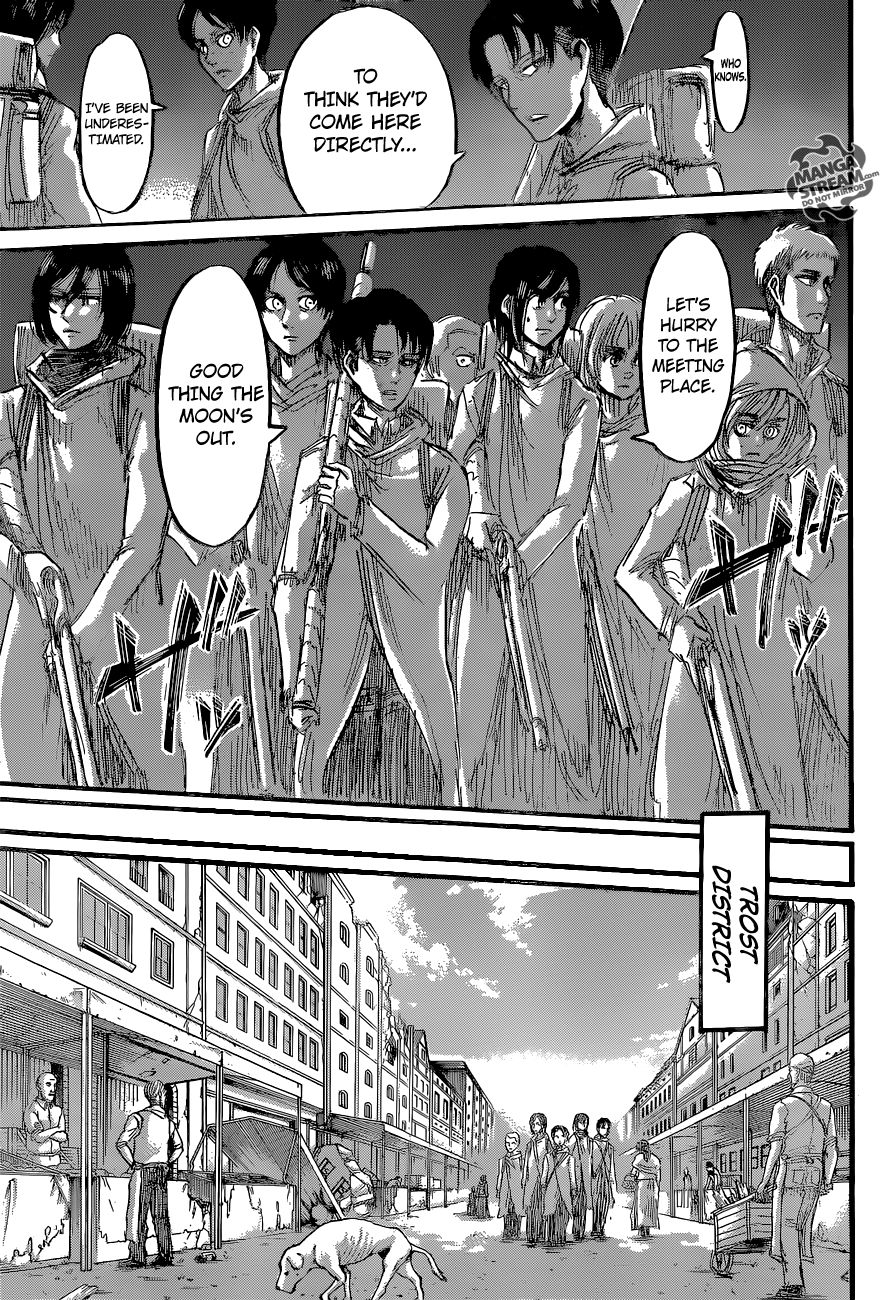 Attack on Titan manga, chapter 53, page 34 of 46