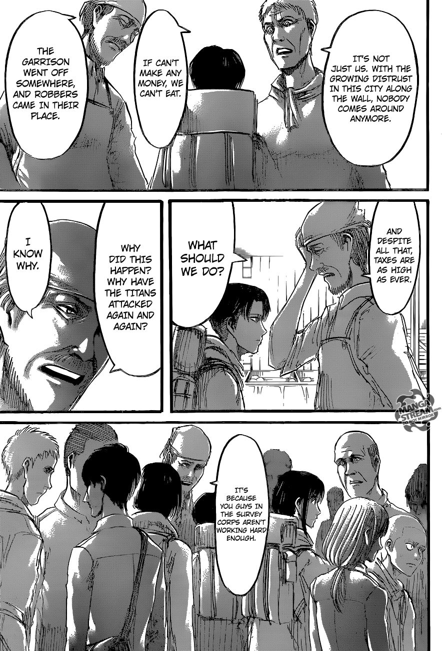 Attack on Titan manga, chapter 53, page 36 of 46