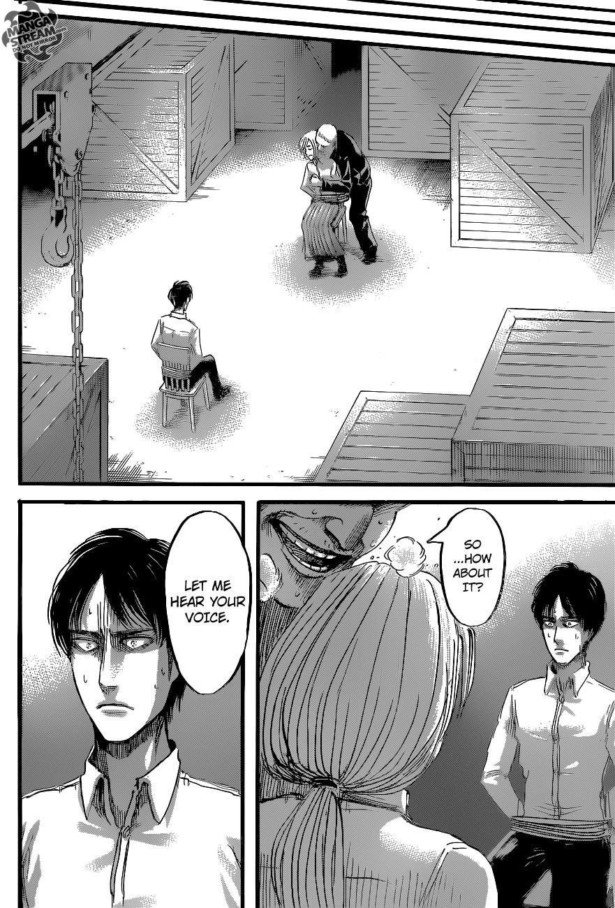 Attack on Titan manga, chapter 53, page 43 of 46