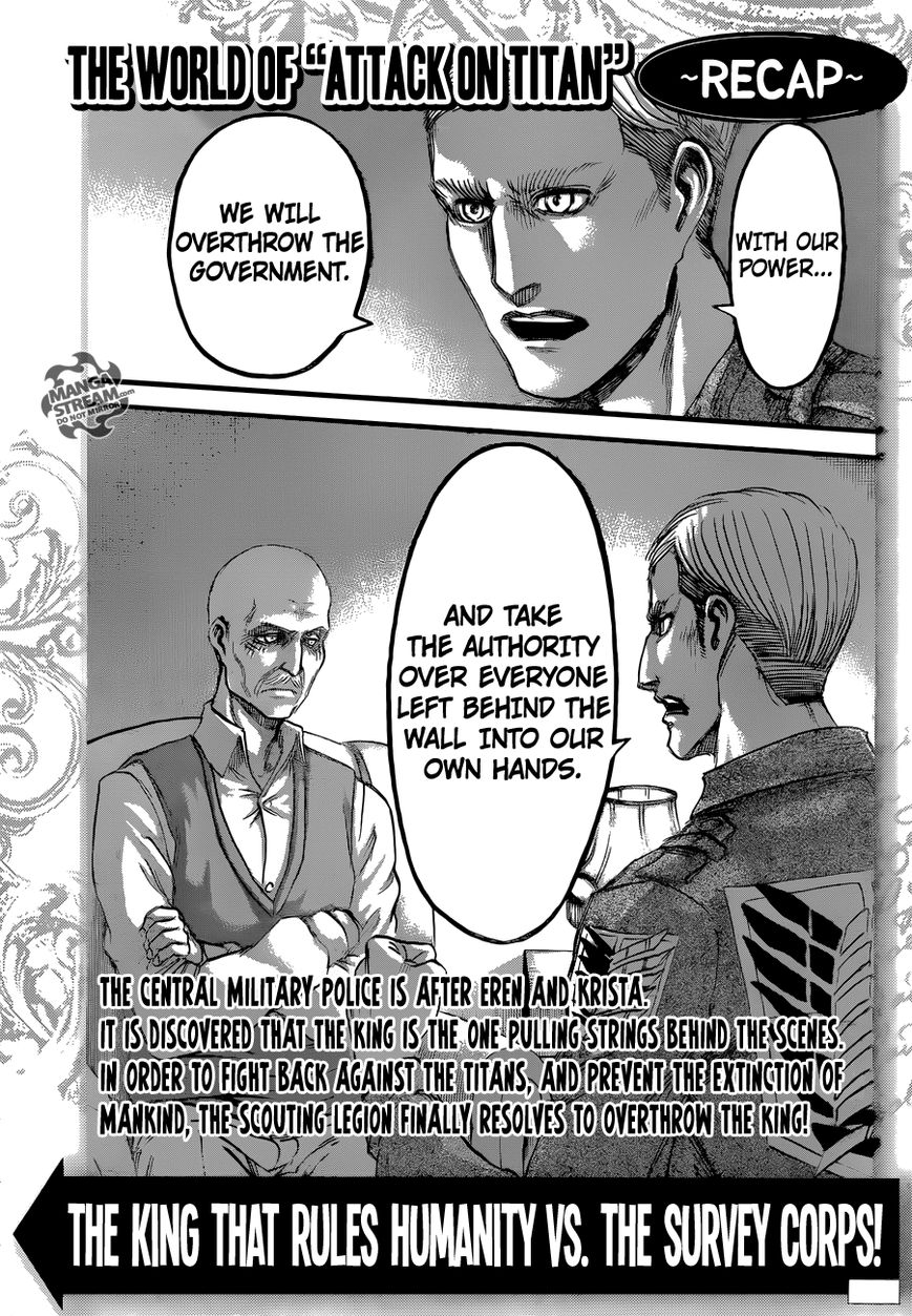 Attack on Titan manga, chapter 55, page 1 of 47