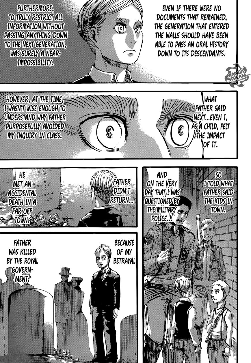 Attack on Titan manga, chapter 55, page 15 of 47